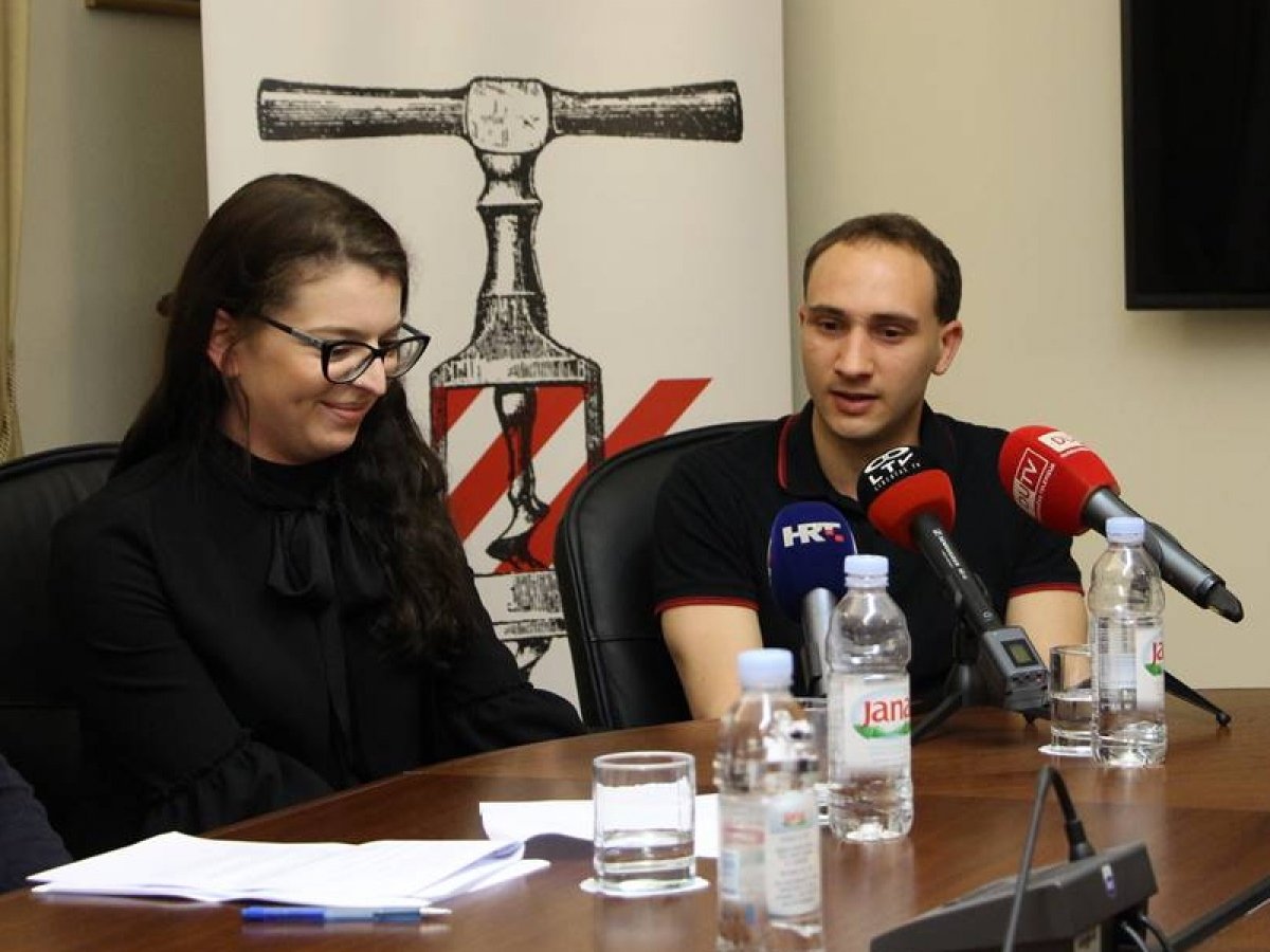 Pobjednici ovogodišnjeg natječaja Festiwine Challenge Ivana Beran i Dario Baule