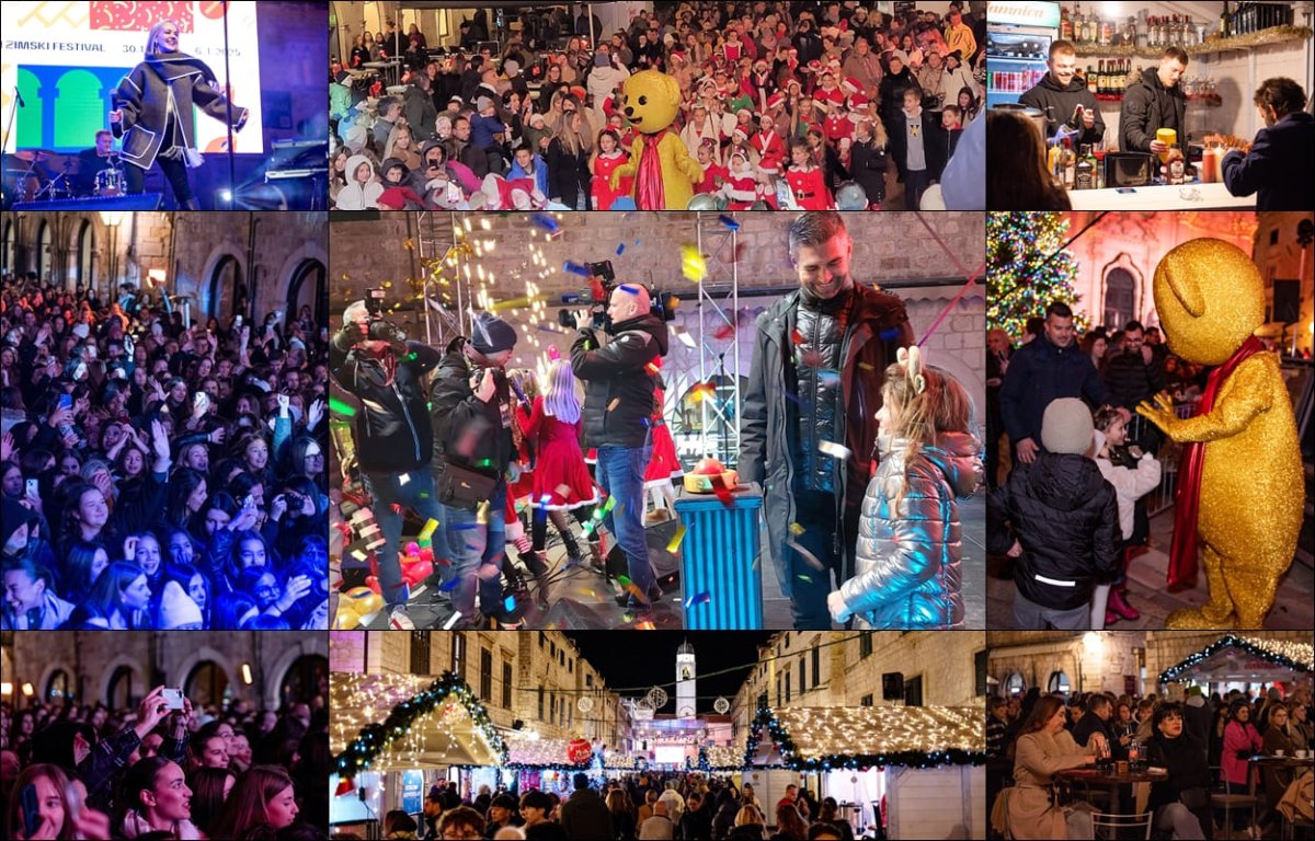 Foto / OTVOREN 11. DUBROVAČKI ZIMSKI FESTIVAL, NASTUPILA ROZGA