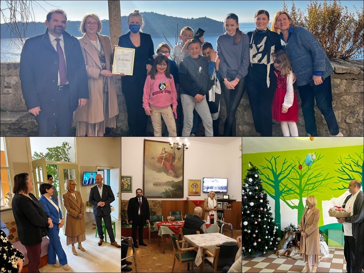 PREDSTAVNICI GRADA OBIŠLI DOMOVE ZA STARIJE I DOM ZA DJECU