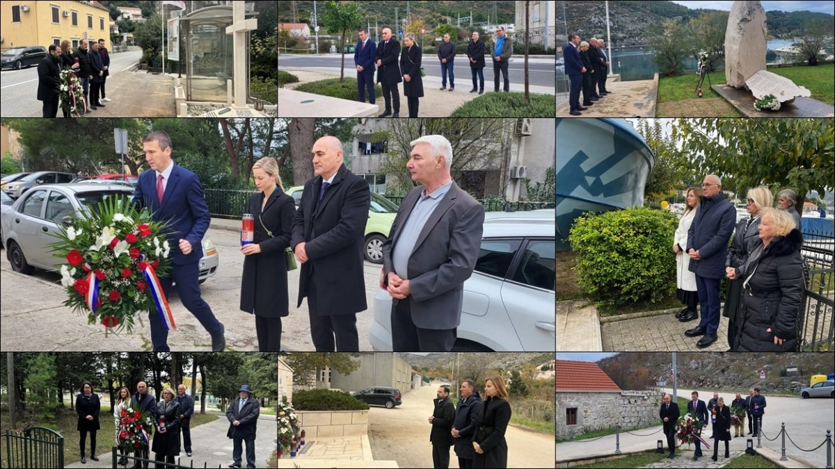 POLOŽENI VIJENCI USUSRET DANU DUBROVAČKIH BRANITELJA