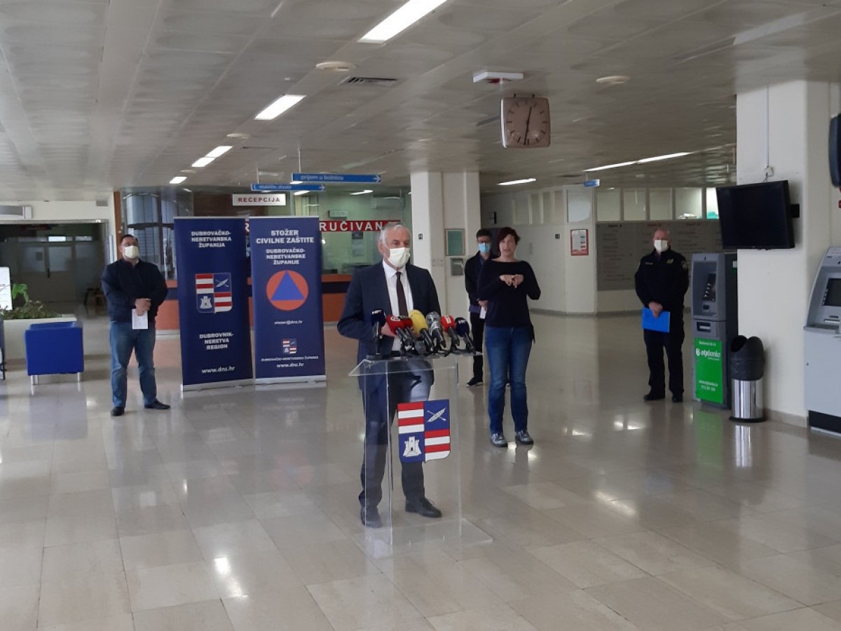 COVID – 19 U DNŽ: Nema novih slučajeva, dosad najviše oboljelih u Dubrovniku