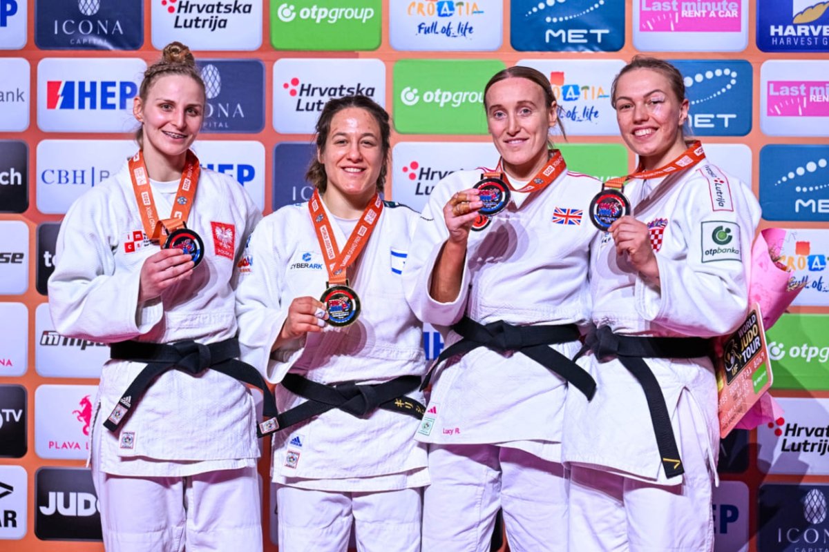 IVA OBERAN OSVOJILA BRONCU NA ZAGREBAČKOM IJF WORLD TOUR GRAND PRIXU