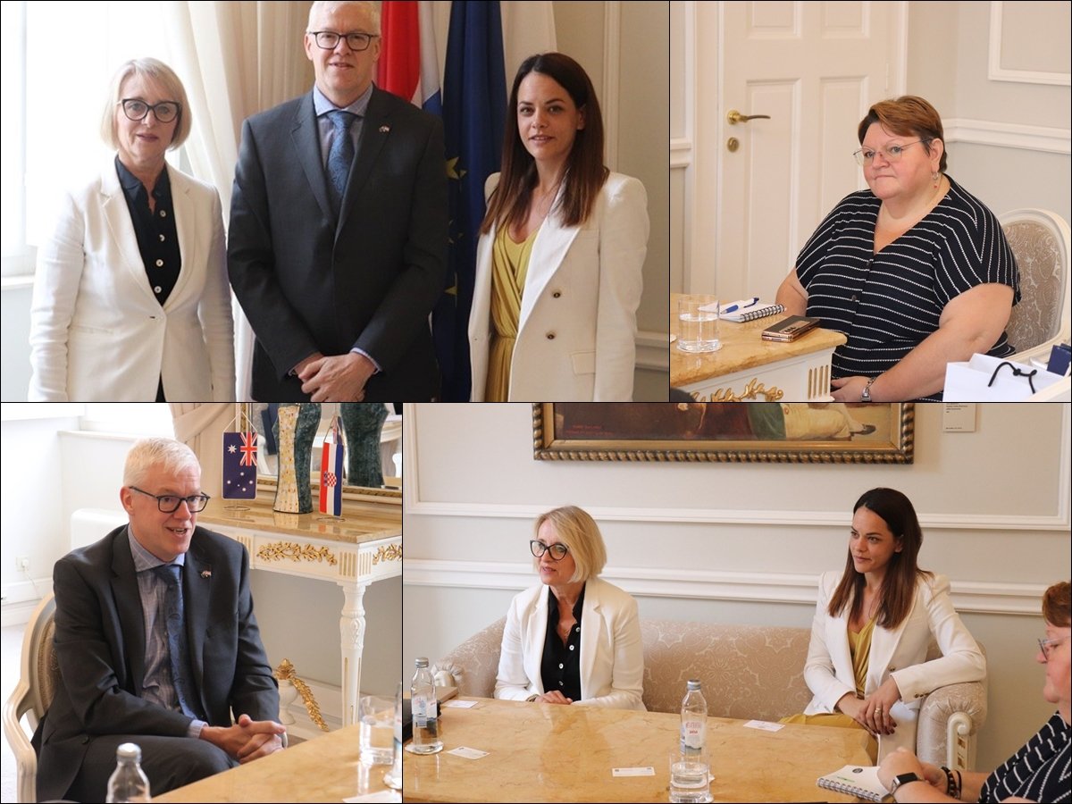 Veleposlanik Australije Rodgers na prijemu u Gradu