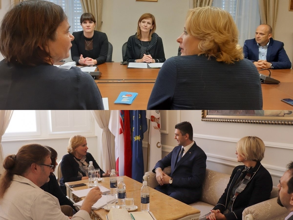 Pučka pravobraniteljica susrela se sa zamjenicom župana Marević i gradonačelnikom Frankovićem