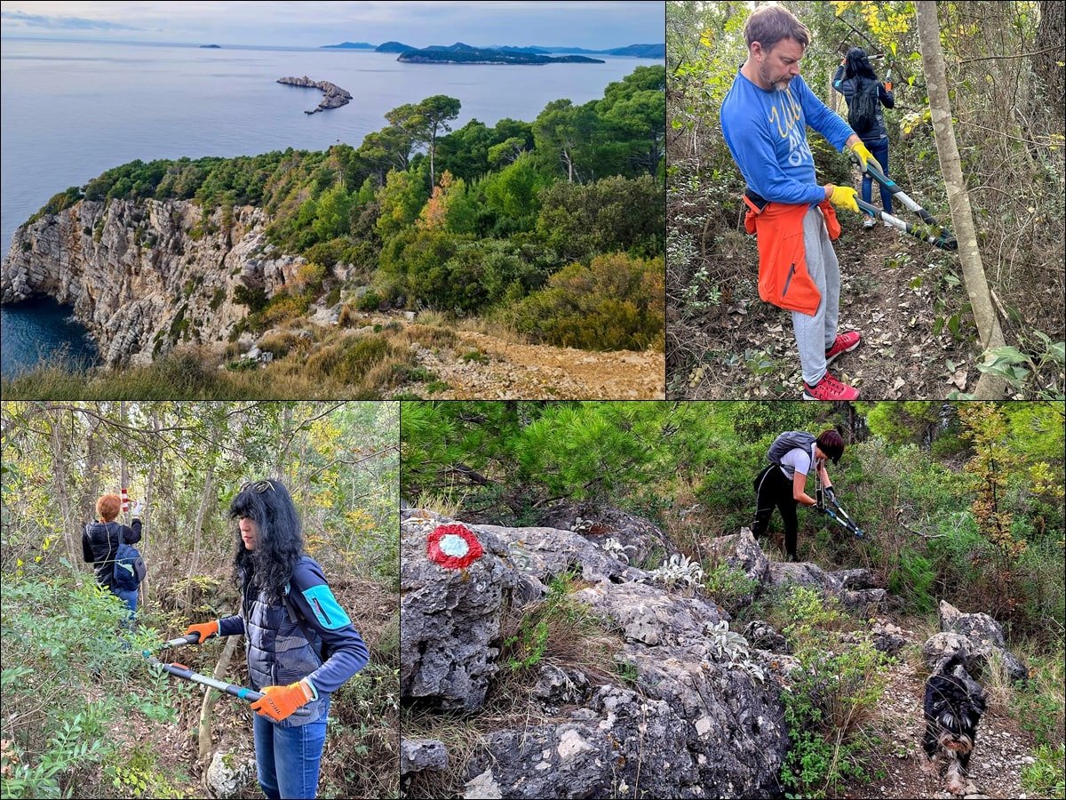Foto / ČLANOVI HPD SNIJEŽNICA UREDILI STAZU MALA PETKA