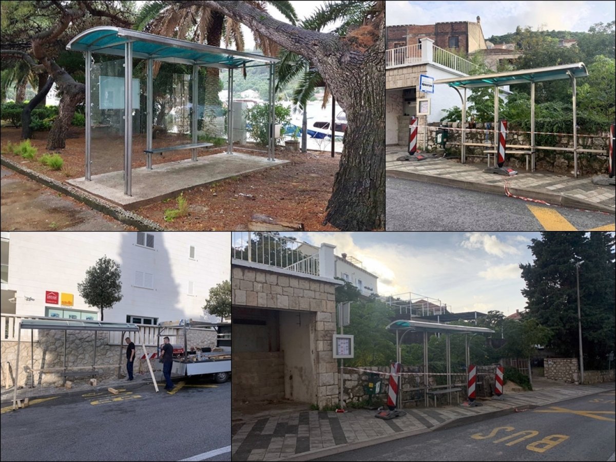 Postavljaju se nove autobusne čekaonice