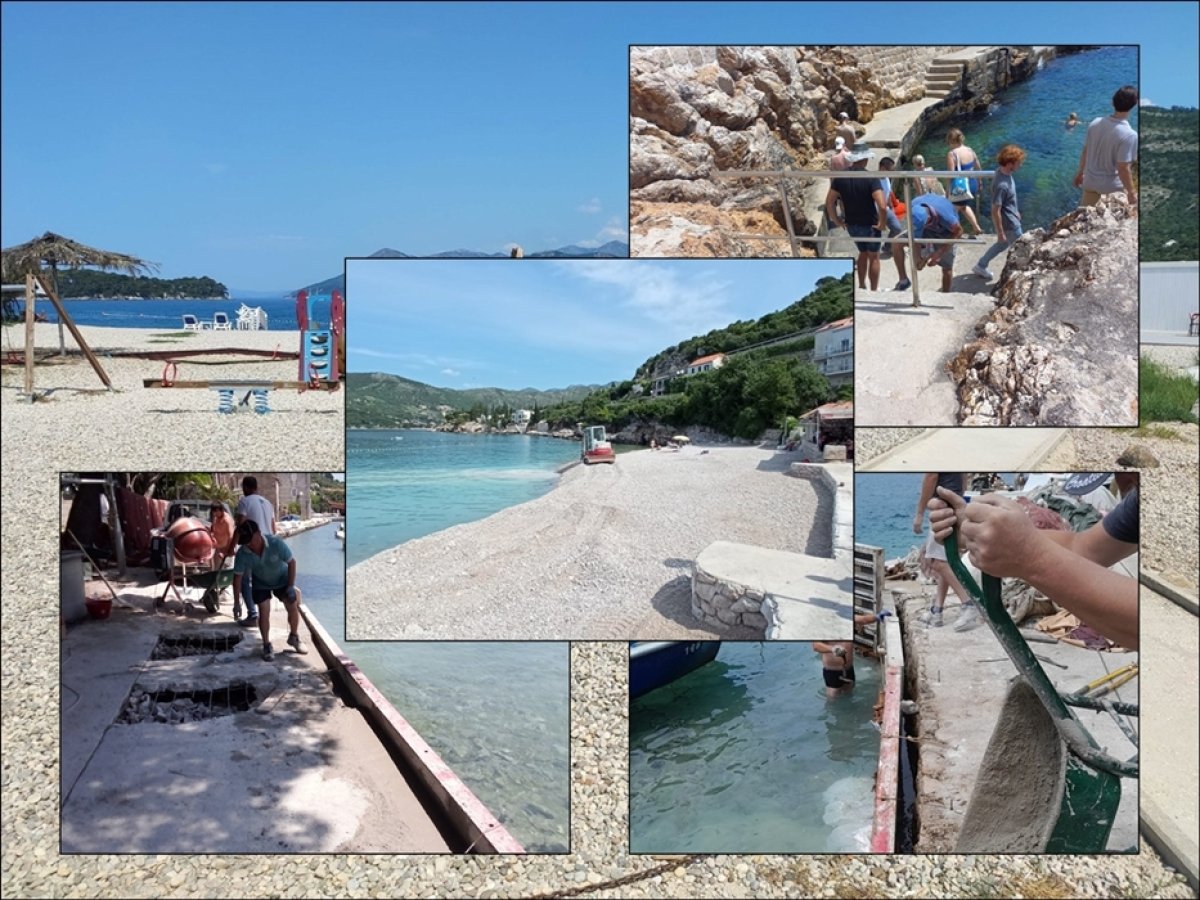 Završeno uređenje dubrovačkih plaža