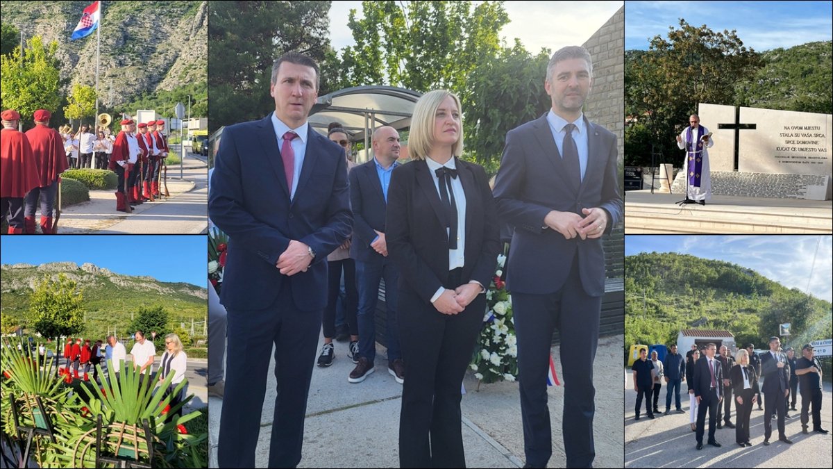 33. OBLJETNICA OSLOBOĐENJA RIJEKE DUBROVAČKE: POLOŽENI VIJENCI NA OSOJNIKU I U KOMOLCU