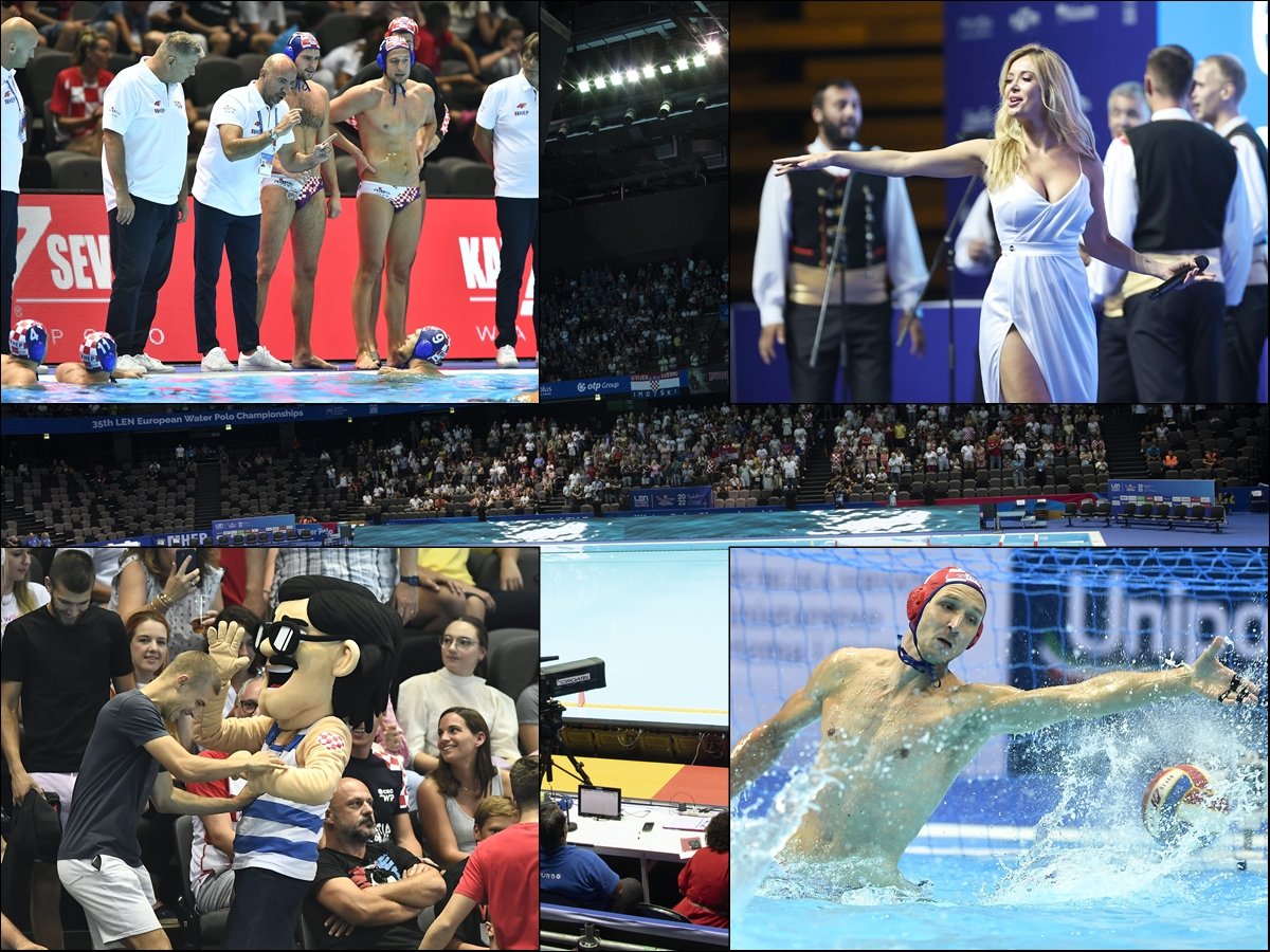 FOTO / Svečano otvoreno vaterpolsko EP; Hrvatska u uvertiri uvjerljiva protiv Malte