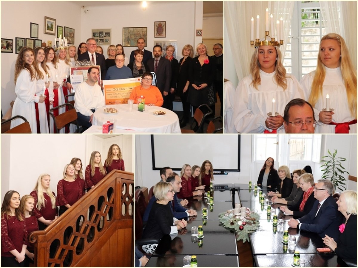 Donacija iz Švedske Društvu distrofičara, invalida cerebralne i dječje paralize