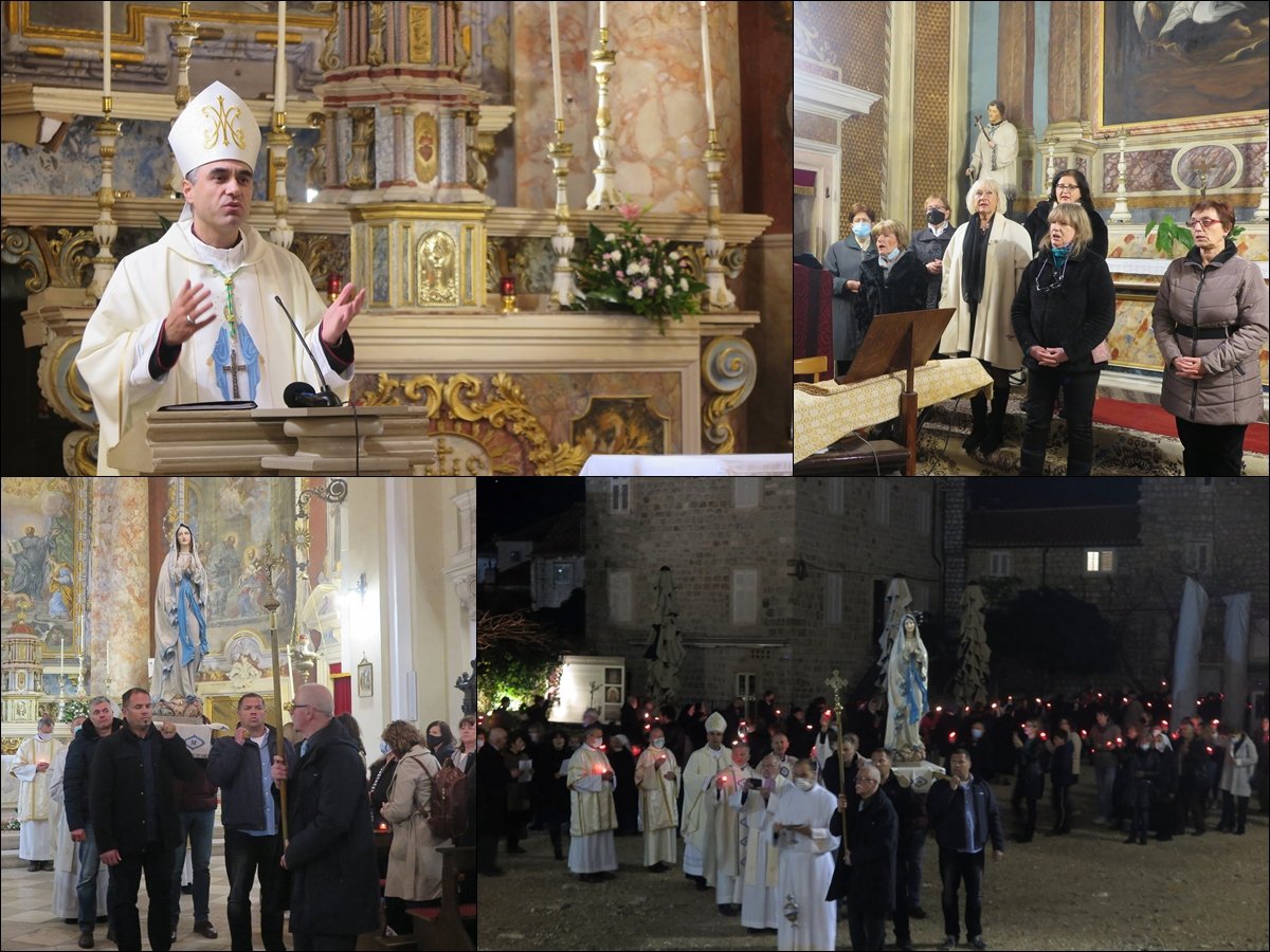 FOTO / Misa i procesija na Jezuitima uz blagdan Gospe Lurdske