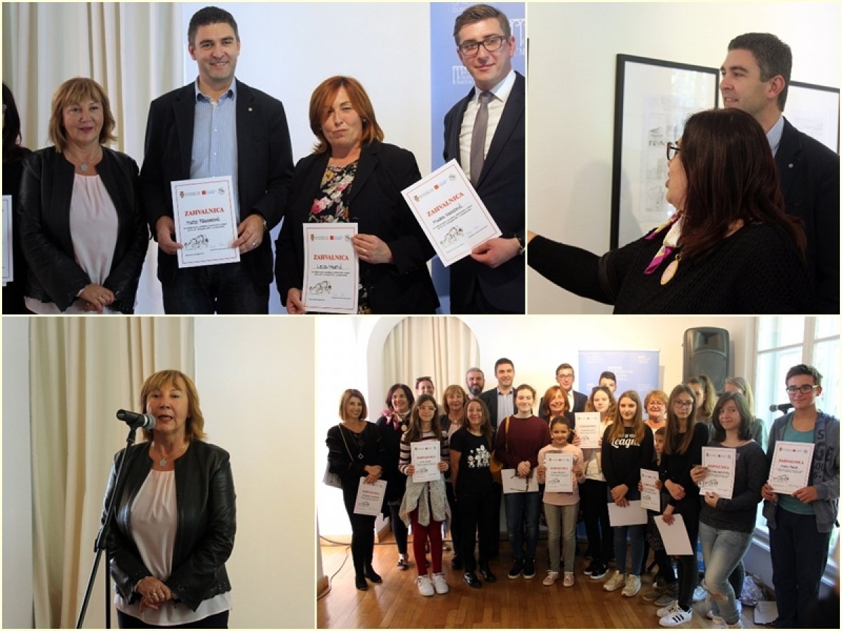 Otvorena izložba dubrovačkih i vukovarskih učenika „Dubrovnik u stripu“