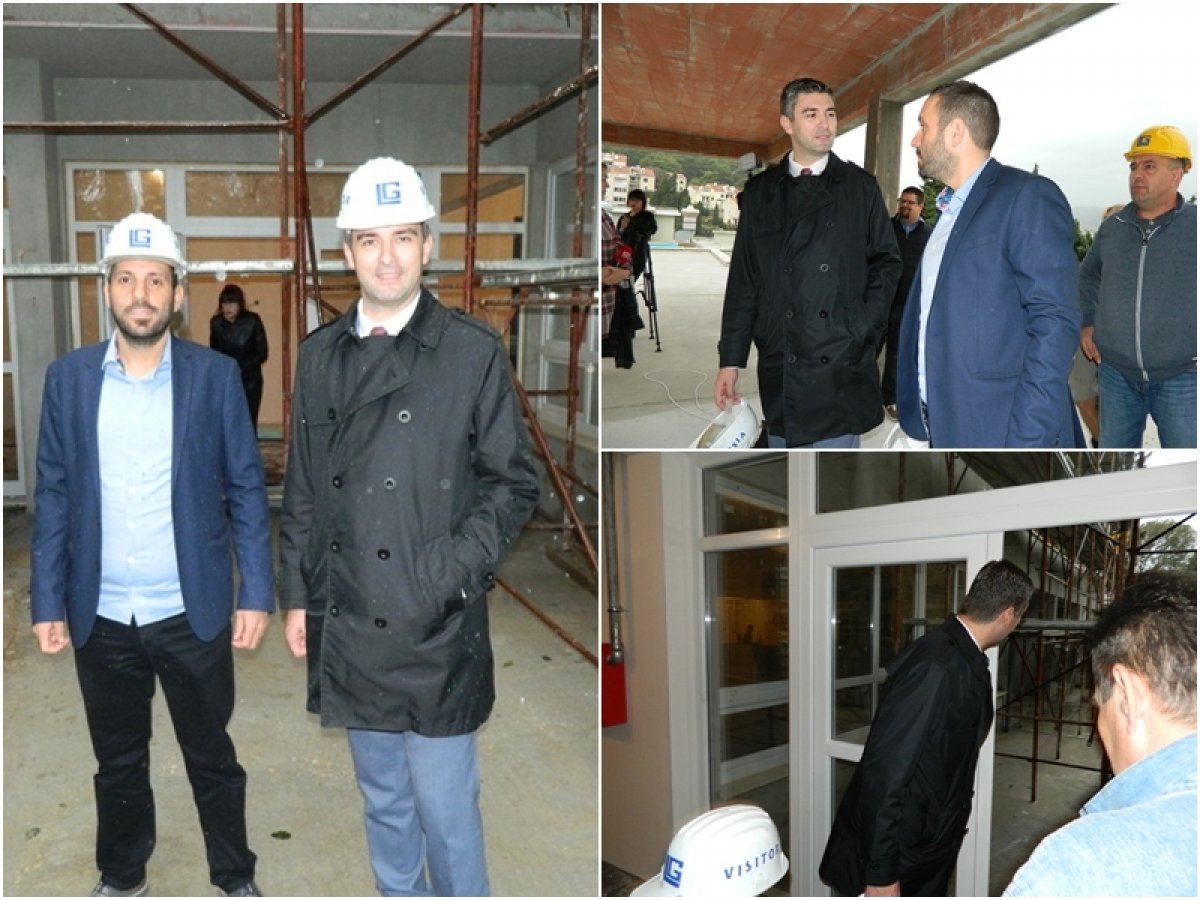 Gradonačelnik Franković obišao gradilište Palčice: Prva velika investicija u vrtiće nakon XY godina
