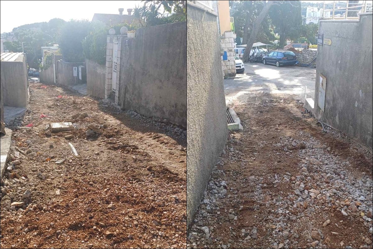 NASTAVLJAJU SE RADOVI NA ASFALTIRANJU BIOKOVSKE ULICE