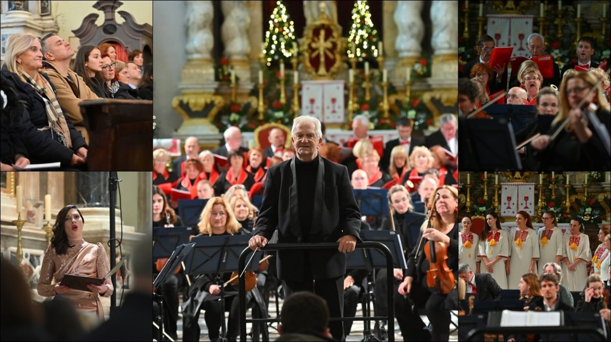 Foto / TRADICIJA NASTALA U RATU; ODRŽAN BOŽIĆNI KONCERT U MALE BRAĆE
