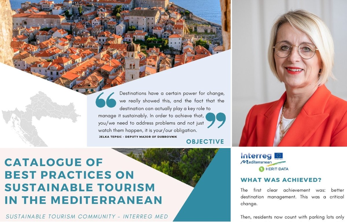 Dubrovnik u EU katalogu najboljih praksi održivog turizma na Mediteranu
