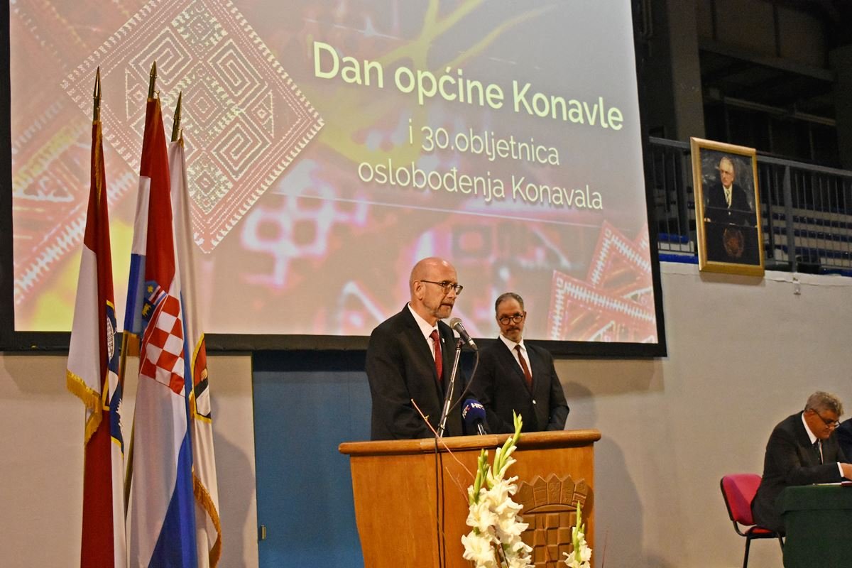 Govor načelnika Boža Lasića uz Dan Općine Konavle na svečanoj sjednici