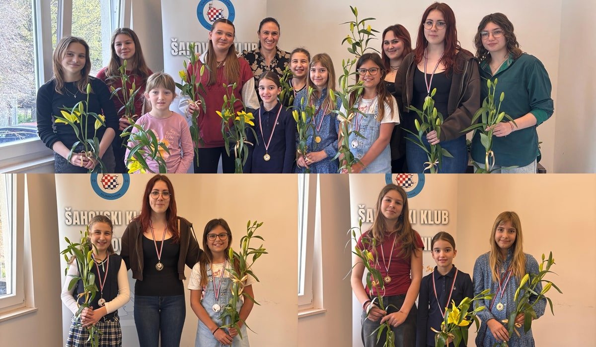 Foto / UZ DAN ŽENA ODRŽAN ŽENSKI ŠAHOVSKI TURNIR