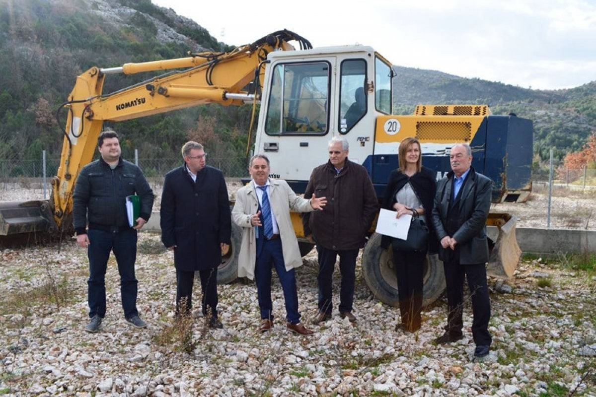 Otvoreni radovi na reciklažnom dvorištu u Slivnu