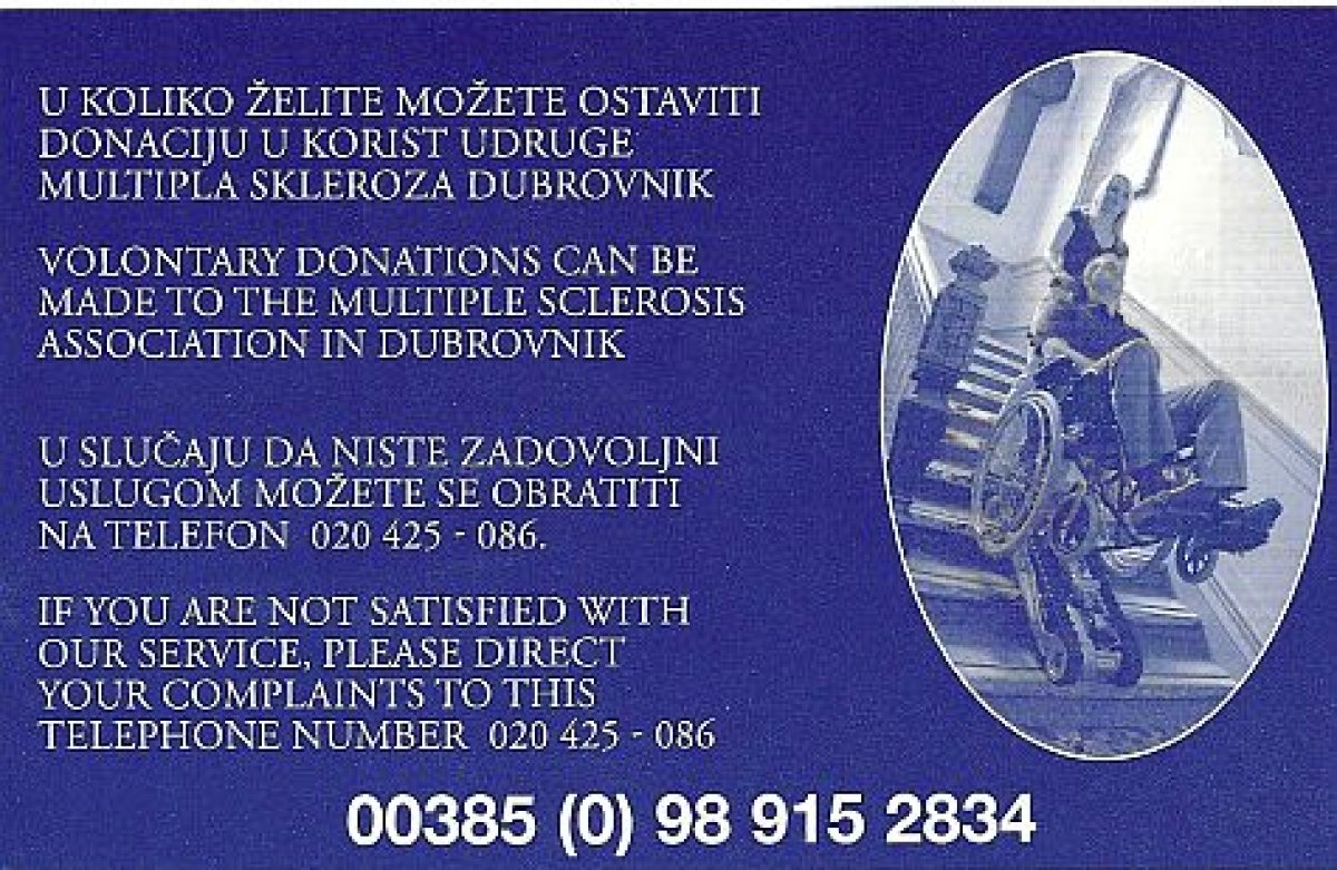 Transporter za osobe s invaliditetom besplatno dostupan u povijesnoj jezgri