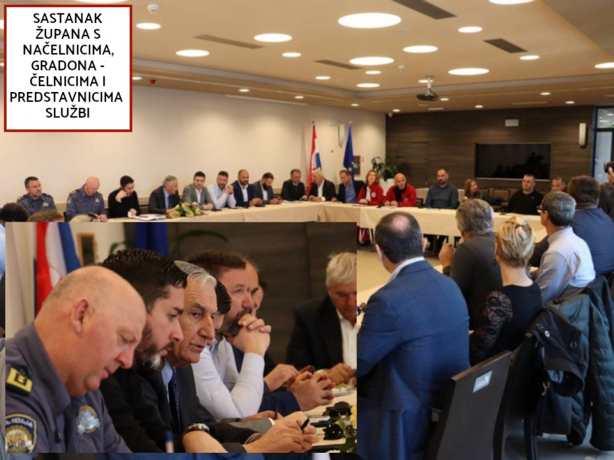 Župan Dobroslavić: Nema potrebe za uznemiravanjem oko opskrbe i lijekova