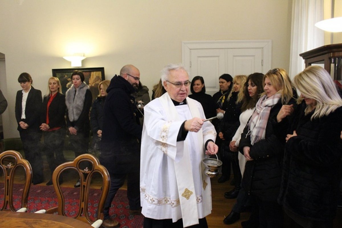 Tradicionalni blagoslov u Palači Ranjina