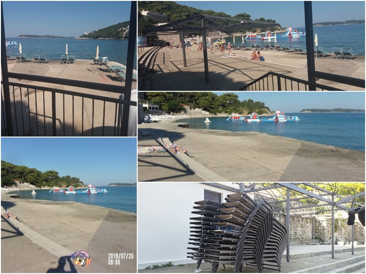 Grad uklonio ležaljke s Adriatica, Legaz piše kako posao nije dovršen