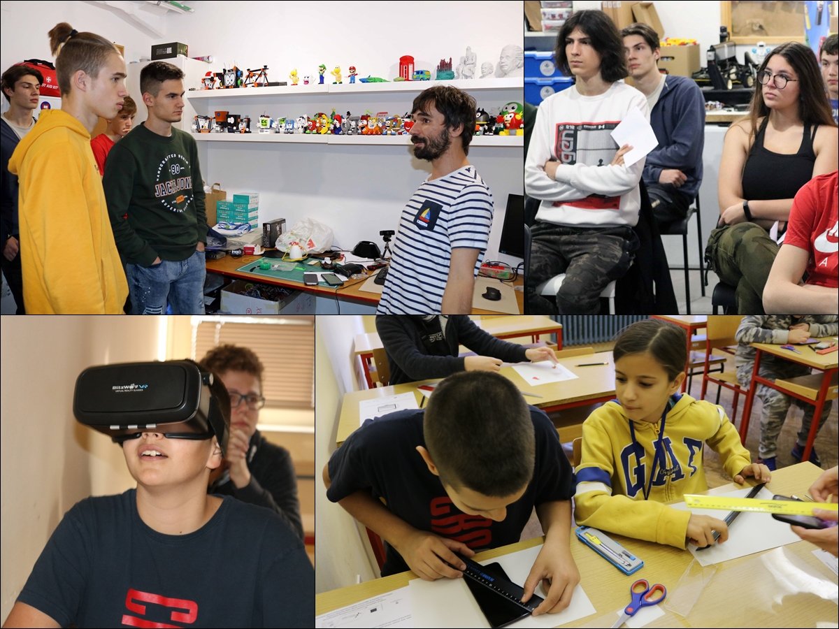 FOTO / Održane radionice 3D printanja, Arduino i proširena stvarnost