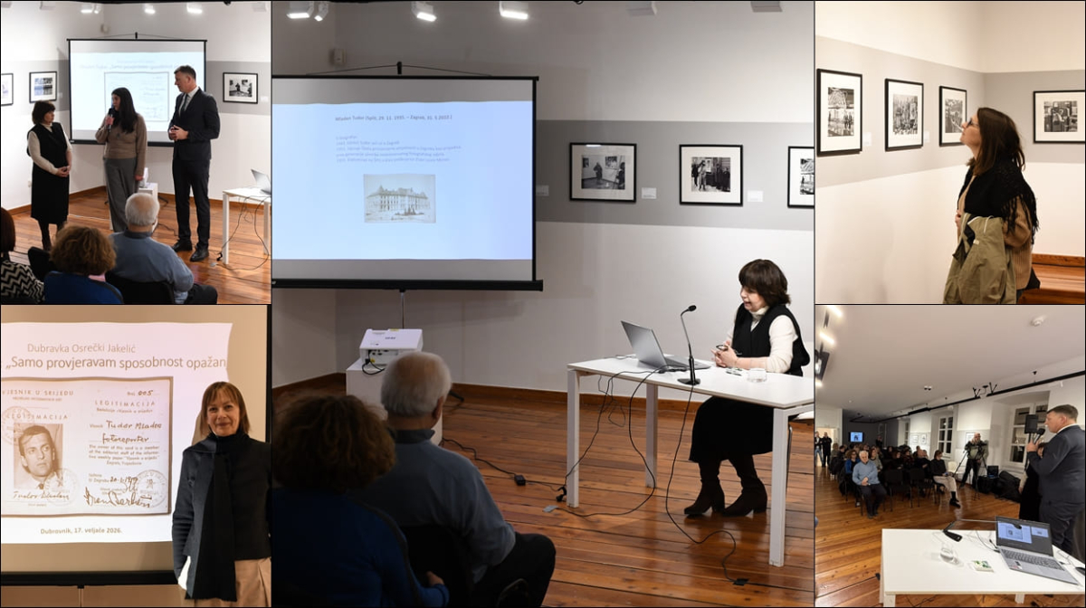 ODRŽANO PREDAVANJE MR.SC. DUBRAVKE OSREČKI JAKELIĆ O MLADENU TUDORU