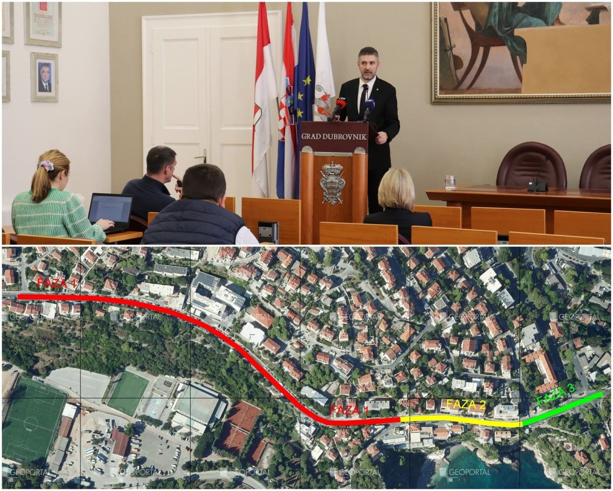 OD PONEDJELJKA KREĆU RADOVI NA VOJNOVIĆU, DIO ĆE SE IZVODITI NOĆU