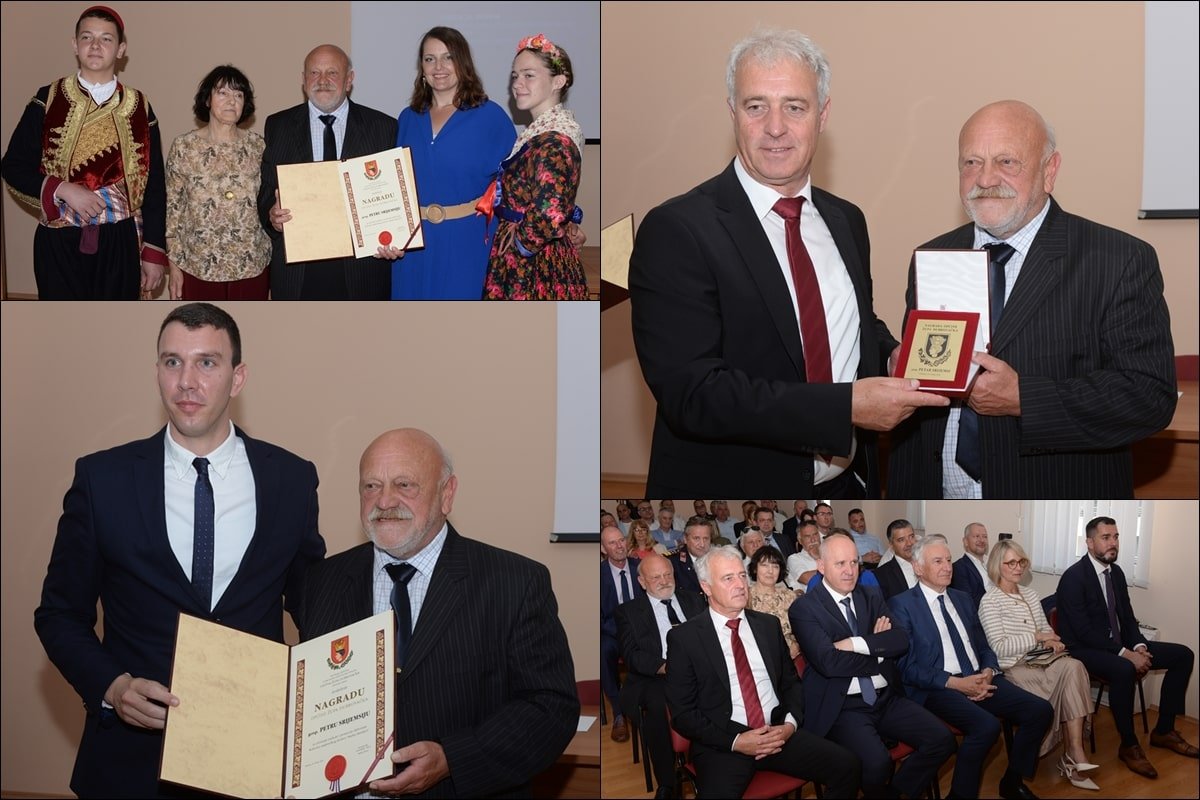 Foto / PETRU SRIJEMSIJU DODIJELJENA NAGRADA OPĆINE ŽUPA DUBROVAČKA
