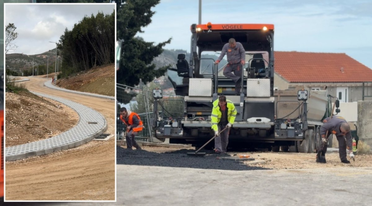POČELO ASFALTIRANJE CESTE TAMARIĆ, NOVA MOKOŠICA USKORO S NOVIM ULAZOM/IZLAZOM IZ NASELJA