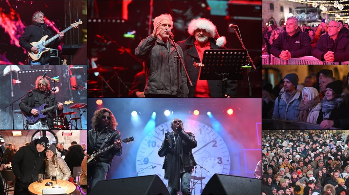 Fotogalerija / DZF: PRIJATELJI DUBROVAČKOG DISTONAVANJA I ŠPERPLOČE I ŽELJKO BEBEK KAO UVOD U DOČEK