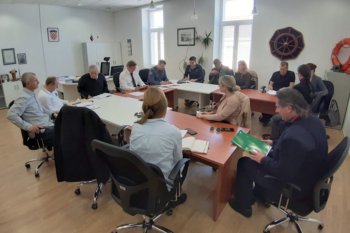 Održana sjednica Županijskog operativnog centra za provedbu Plana intervencija kod iznenadnih onečišćenja mora