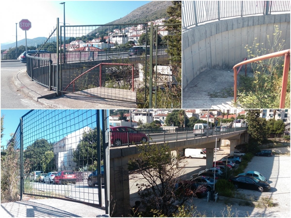 Jesu li ovo „najluđi“ skalini u Dubrovniku? S parkinga vode do - ograde