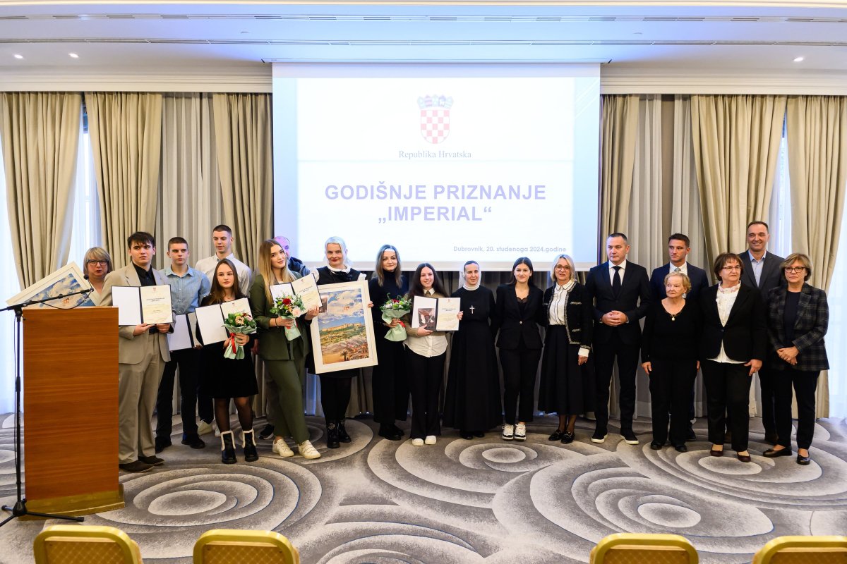 DODIJELJENA PRIZNANJA „IMPERIAL“ DJECI HUMANITARCIMA