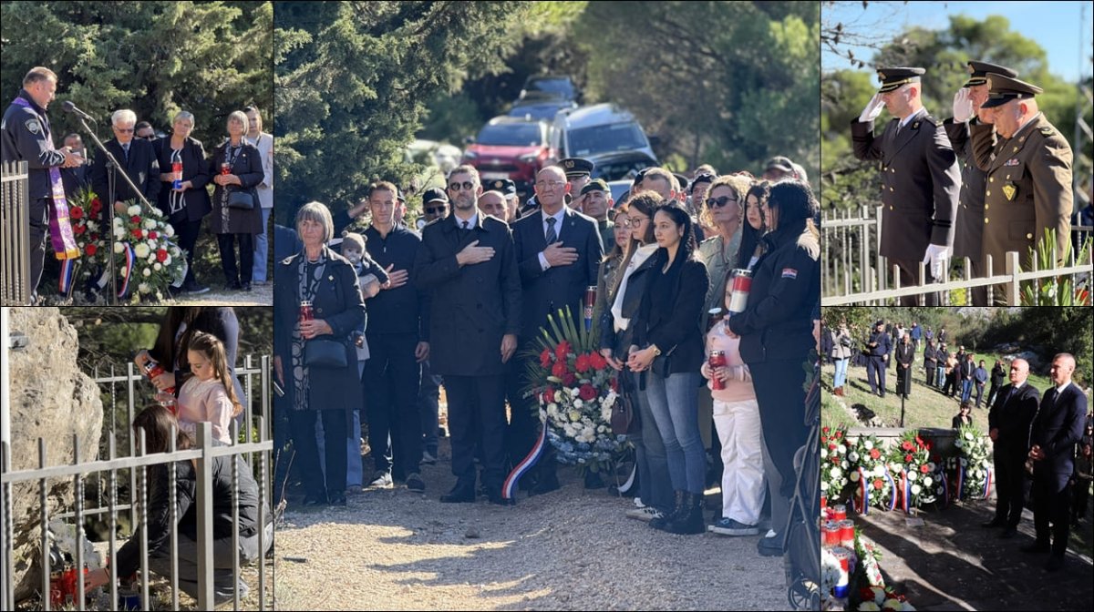 POLAGANJE VIJENACA / GRADONAČELNIK FRANKOVIĆ: KADA SE PITAMO KOJI SU SIMBOLI I VRIJEDNOSTI TEMELJ NAŠE DOMOVINE, ODGOVOR JE UPRAVO OVDJE, U KAMENU, U OVIM MJESTIMA SJEĆANJA