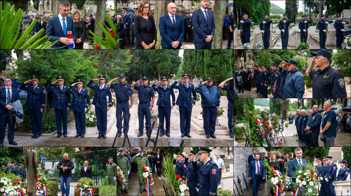 POLAGANJEM VIJENACA PU DUBROVAČKO - NERETVANSKA OBILJEŽILA DAN POLICIJE