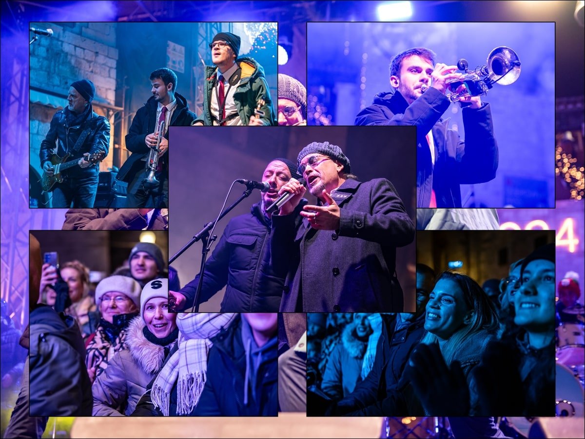 Foto / DUBROVAČKI ZIMSKI FESTIVAL, GIBONNI I GOSTI NA STRADUNU