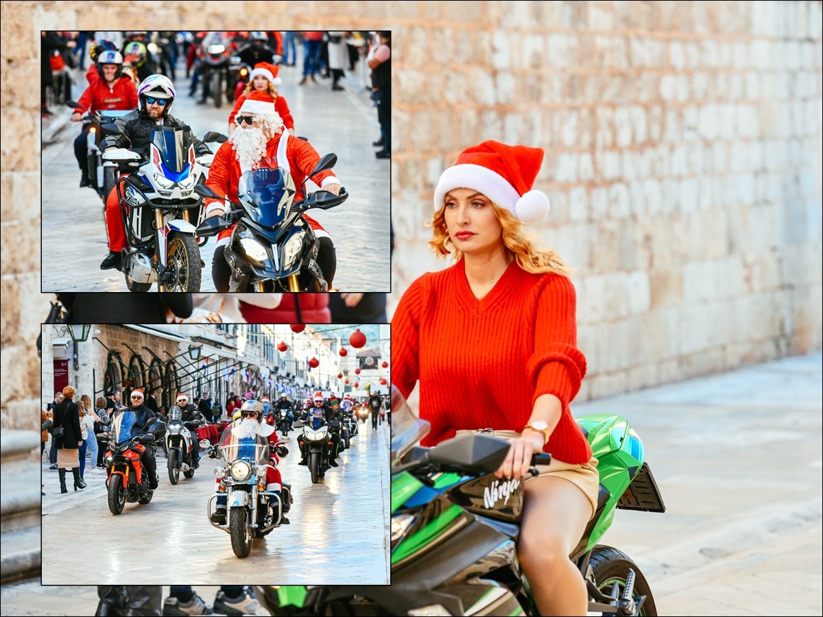 FOTO / Libertas Riders - Moto Mrazovi na Stradunu