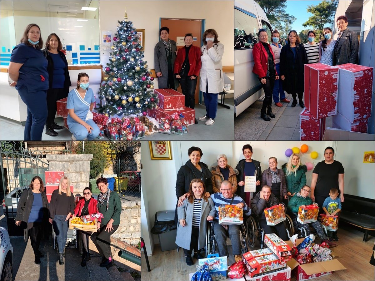 ČLANICE „KATARINE ZRINSKE” DARIVALE UDRUGE I DJECU