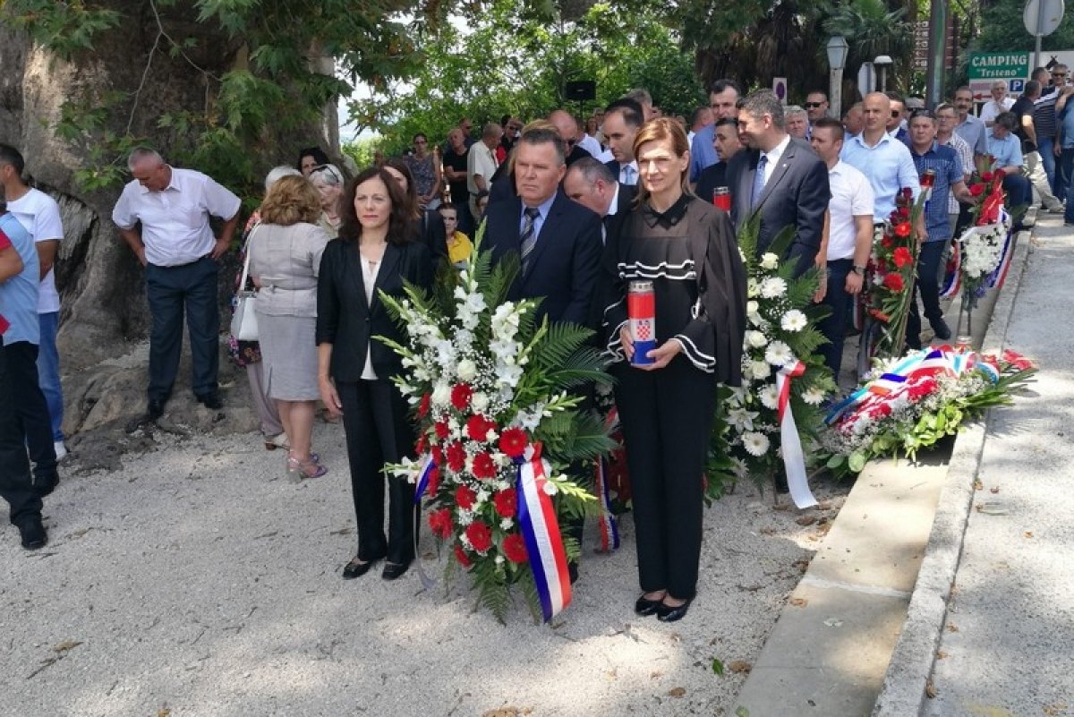 U Trstenom položeni vijenci u spomen na stradale Imoćane