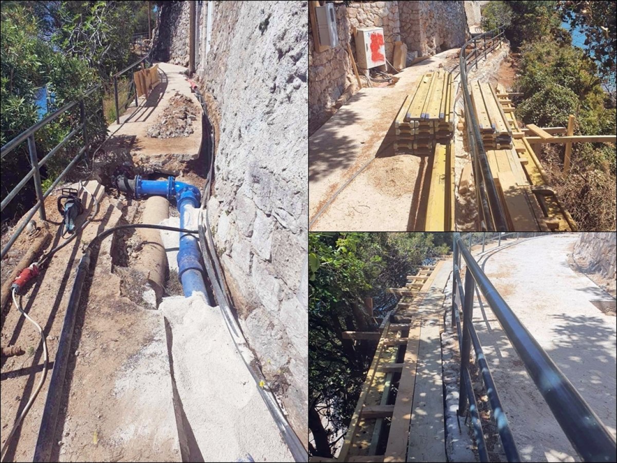 Na Šetnici Nika i Meda Pucića završena ugradnja vodovodne i elektro mreže, kreće proširenje