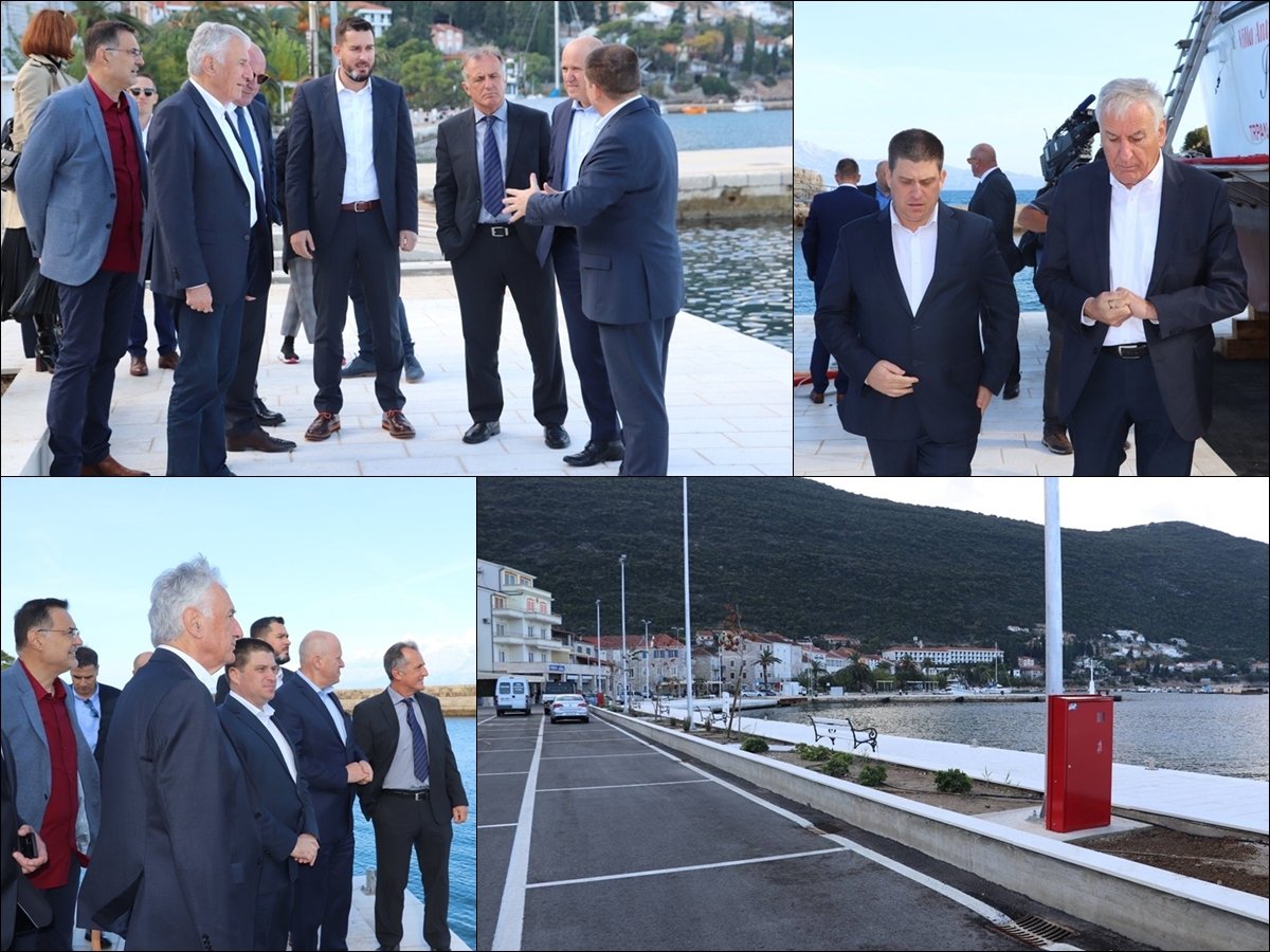 Ministar Butković u Trpnju obišao novu modernu luku