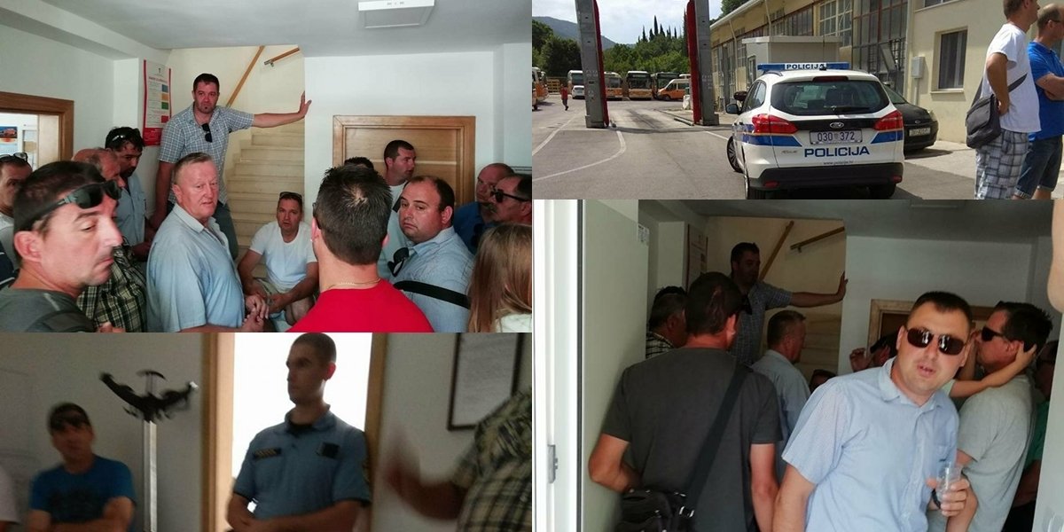 Pobuna vozača Libertasa, direktor Vojvodić pozvao policiju
