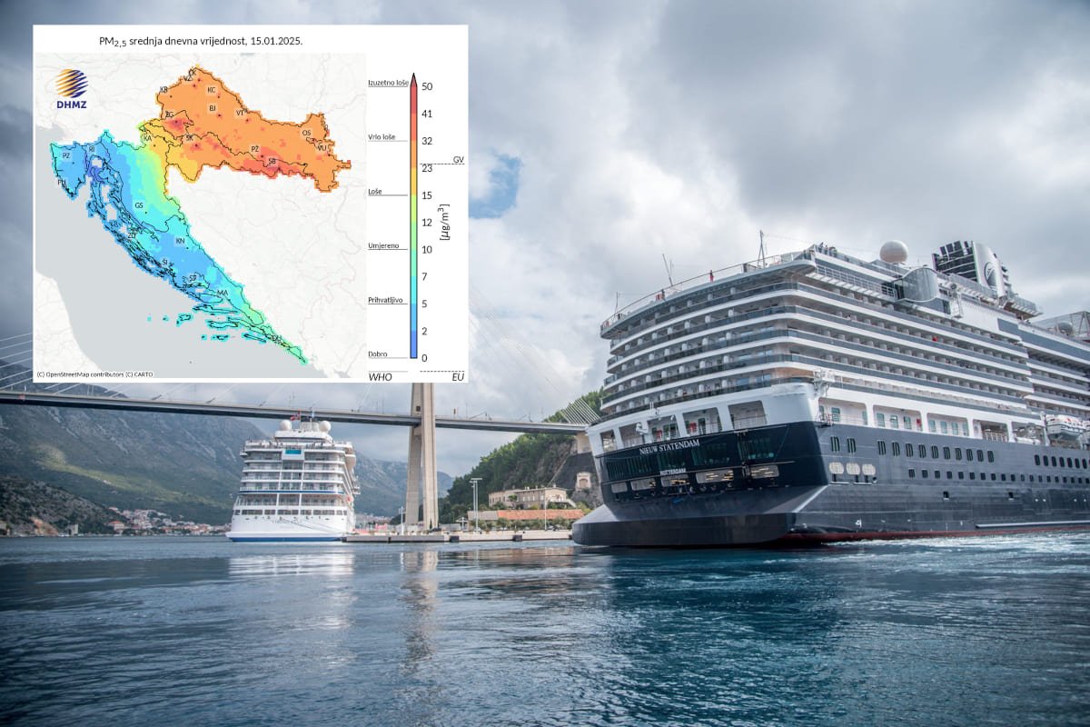 OD DANAS DOSTUPNA TRODNEVNA PROGNOZA KVALITETE ZRAKA