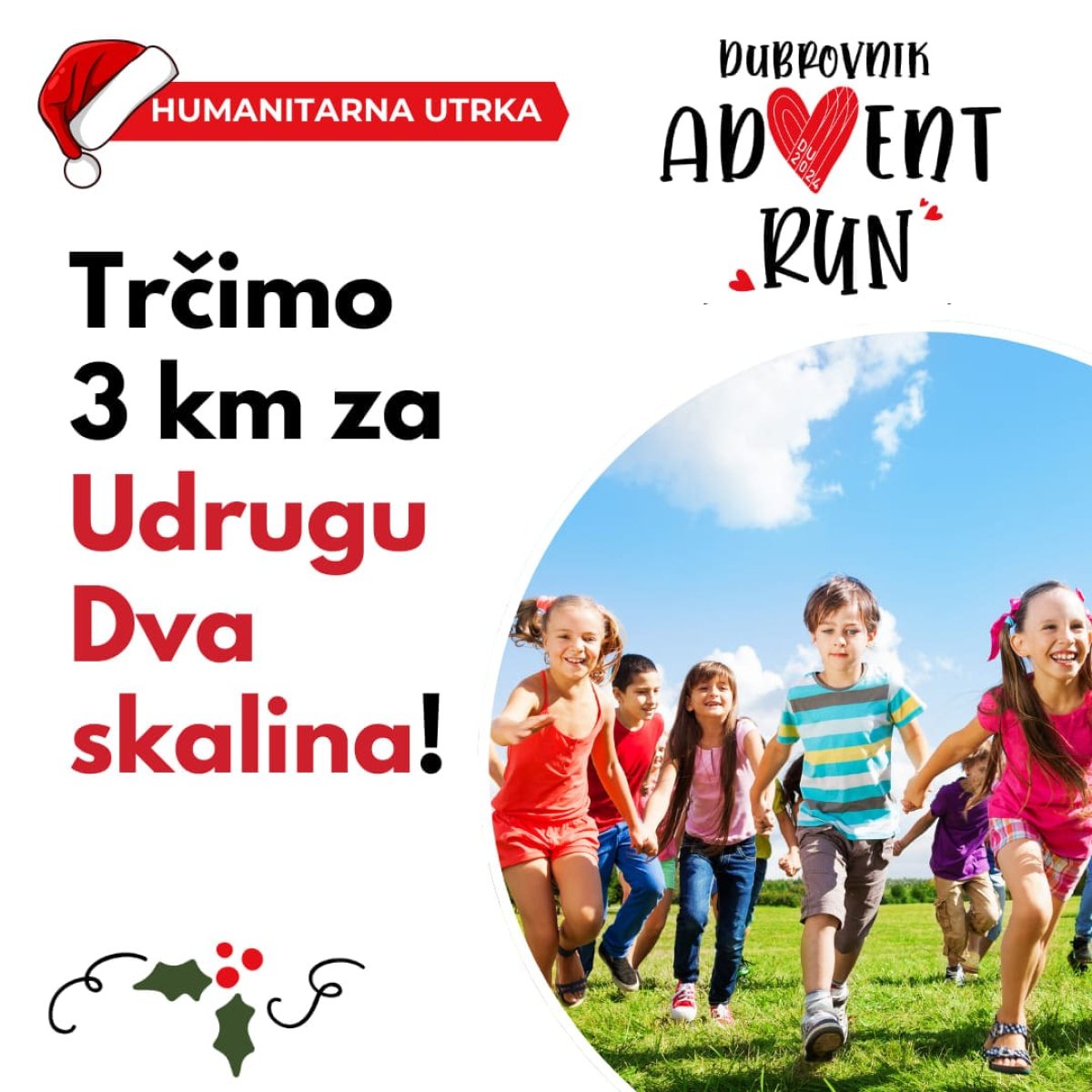 PRIJAVITE SE ZA HUMANITARNU UTRKU „DUBROVNIK ADVENT RUN”