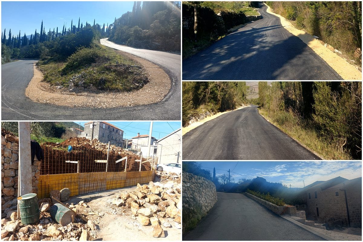 ZAVRŠENI RADOVI ASFALTIRANJA U LJUTOJ I KOMAJIMA