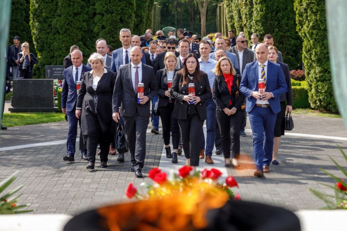 Predstavnici Grada Dubrovnika Potrebica i Doršner na proslavi Dana Grada Vukovara