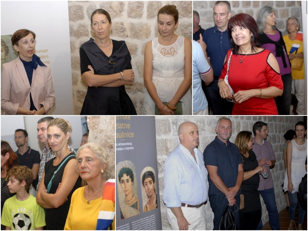 Otvorena izložba "Rimske zlatne naušnice"